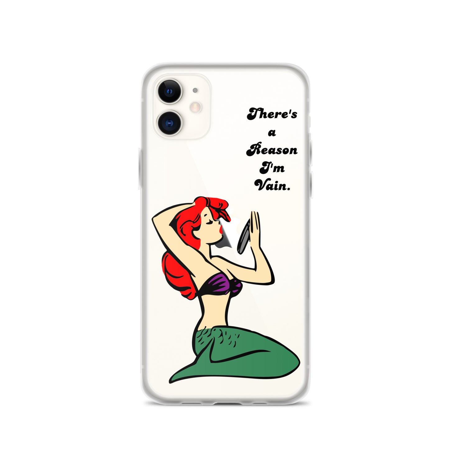 Classic Mermaid, Clear Case for iPhone®