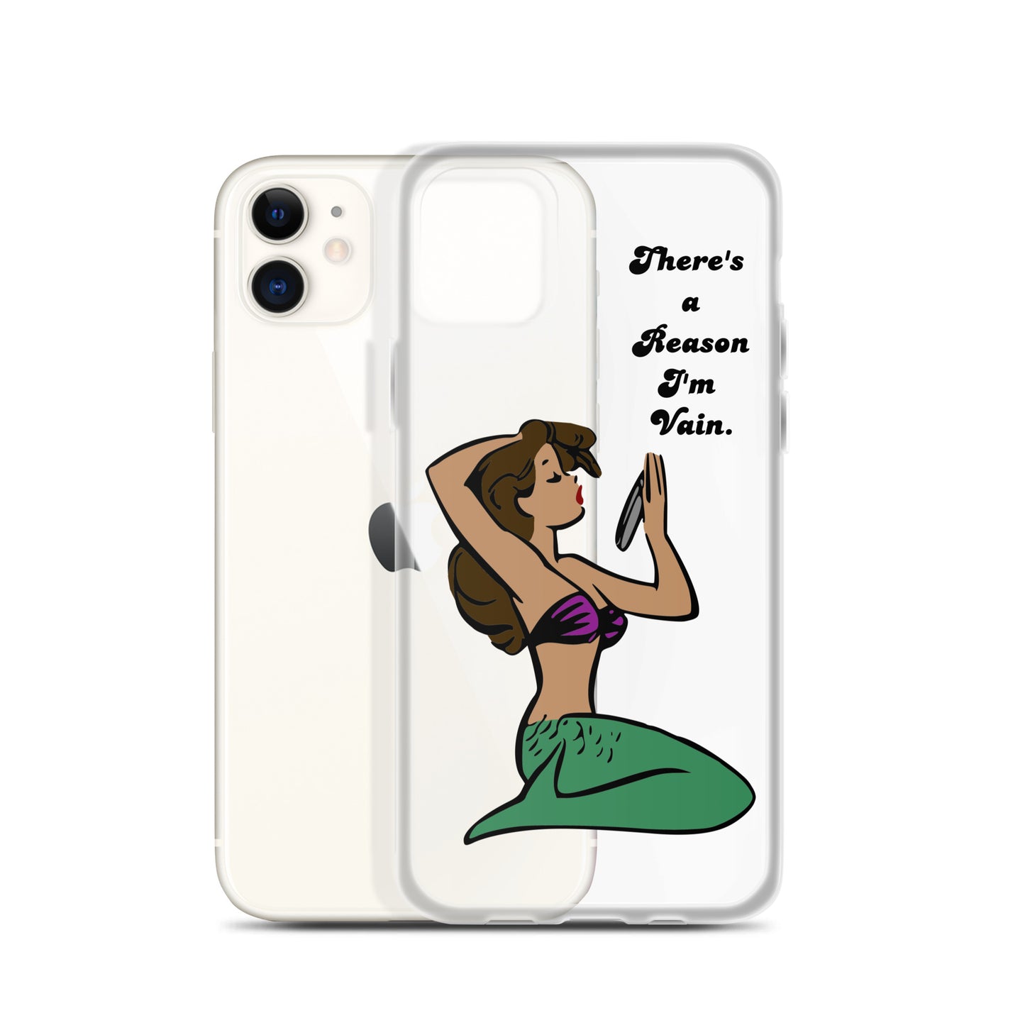 Mermaid, Clear Case for iPhone®