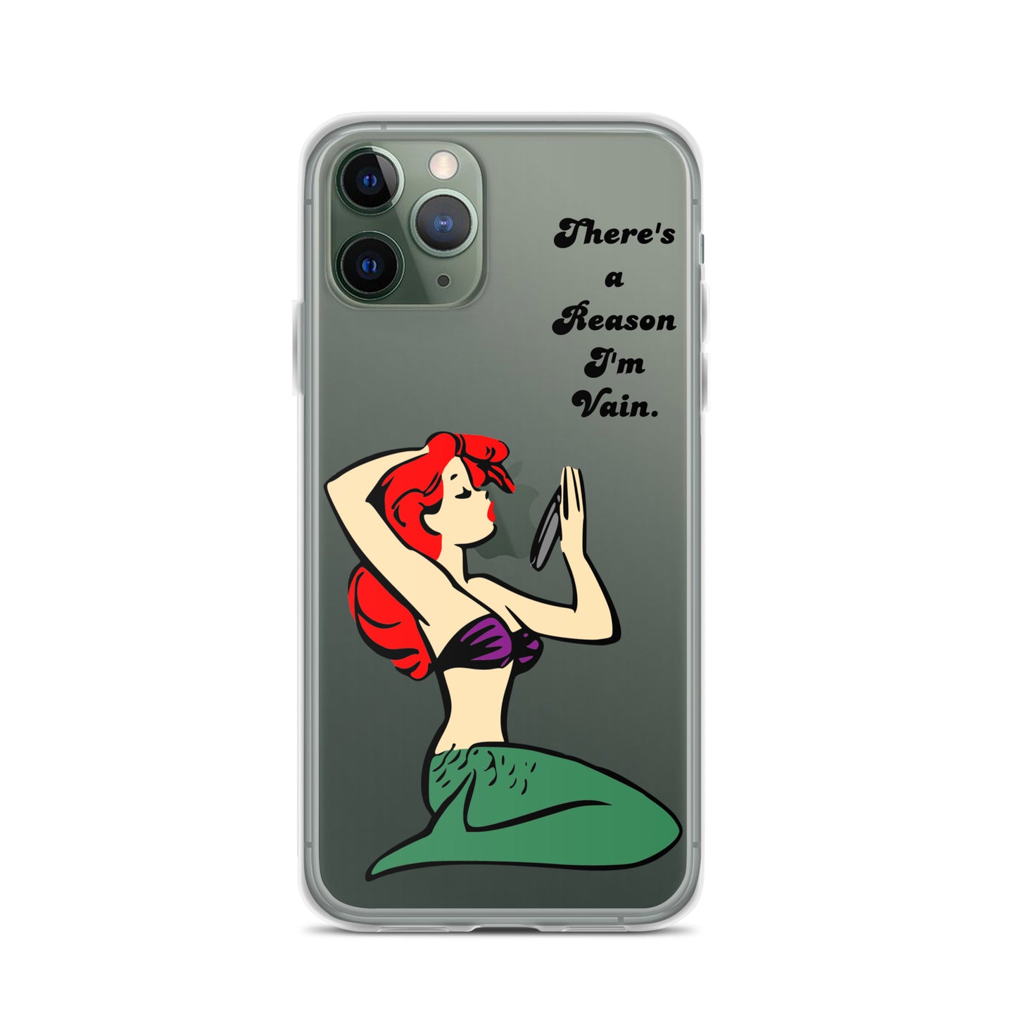 Classic Mermaid, Clear Case for iPhone®