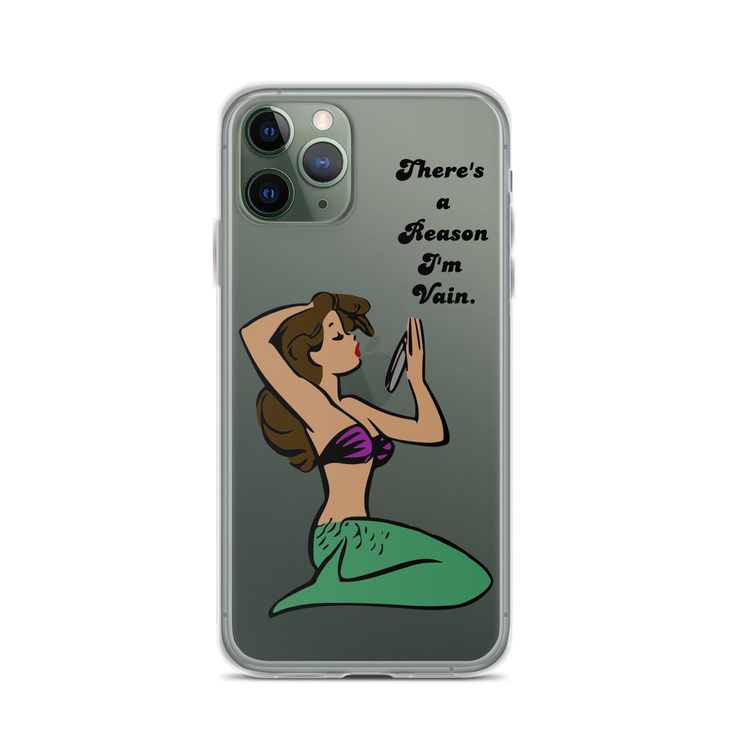 Mermaid, Clear Case for iPhone®