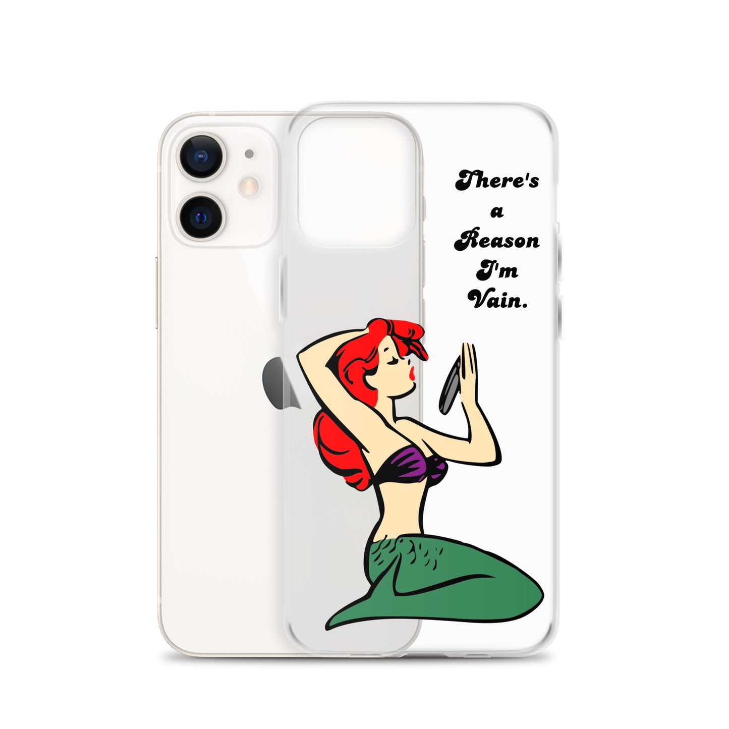 Classic Mermaid, Clear Case for iPhone®