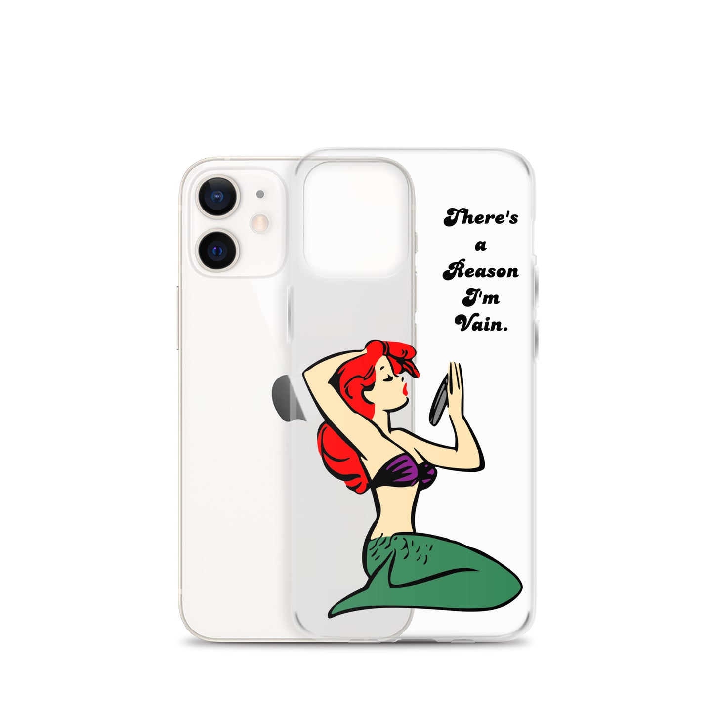 Classic Mermaid, Clear Case for iPhone®