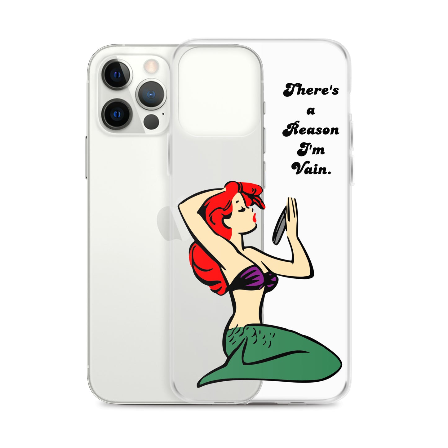 Classic Mermaid, Clear Case for iPhone®