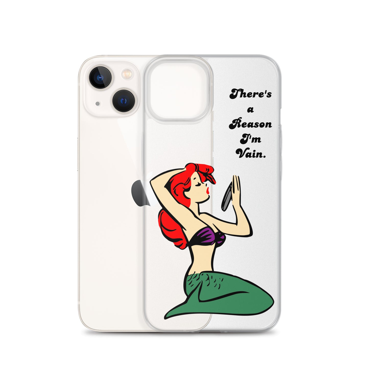 Classic Mermaid, Clear Case for iPhone®