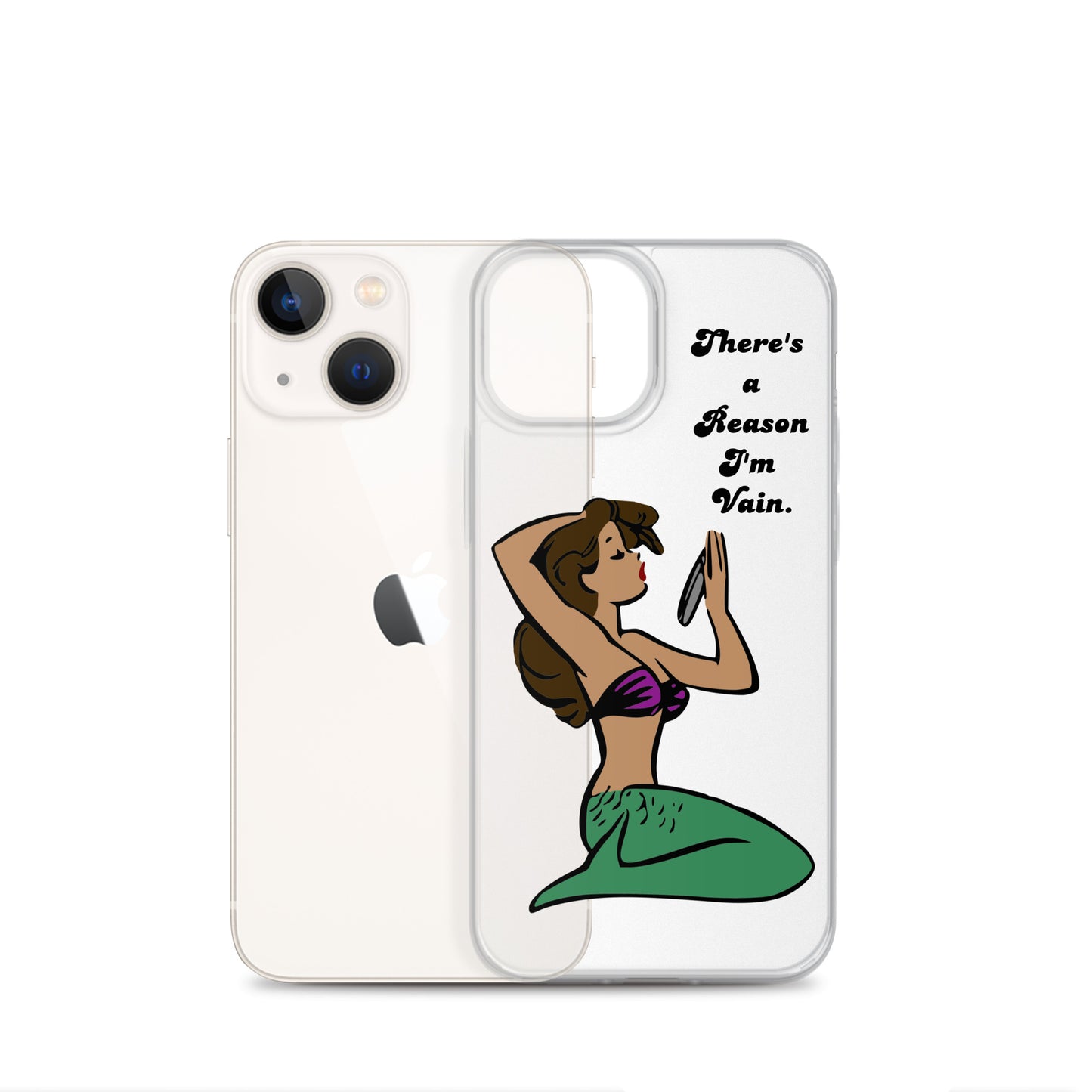 Mermaid, Clear Case for iPhone®