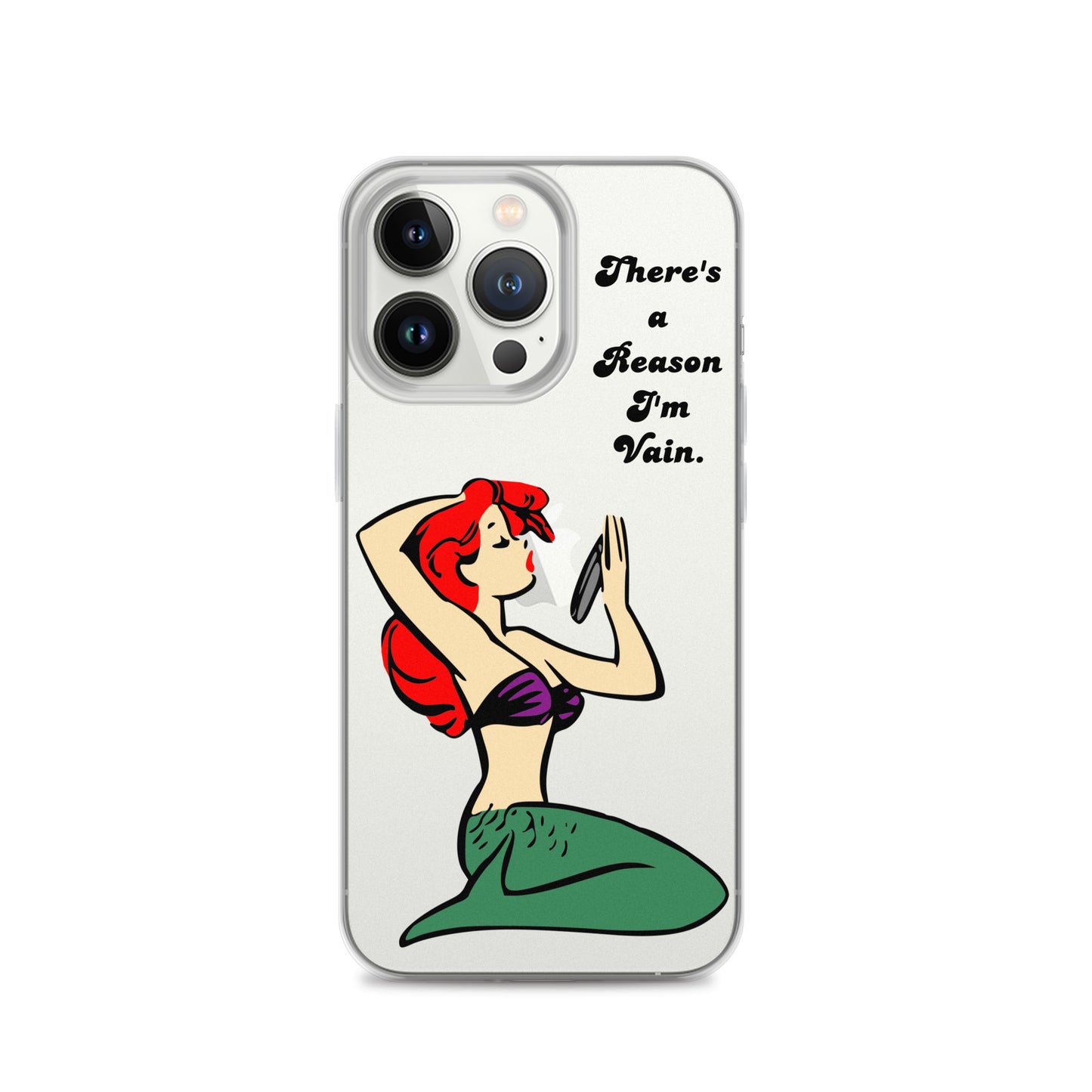 Classic Mermaid, Clear Case for iPhone®