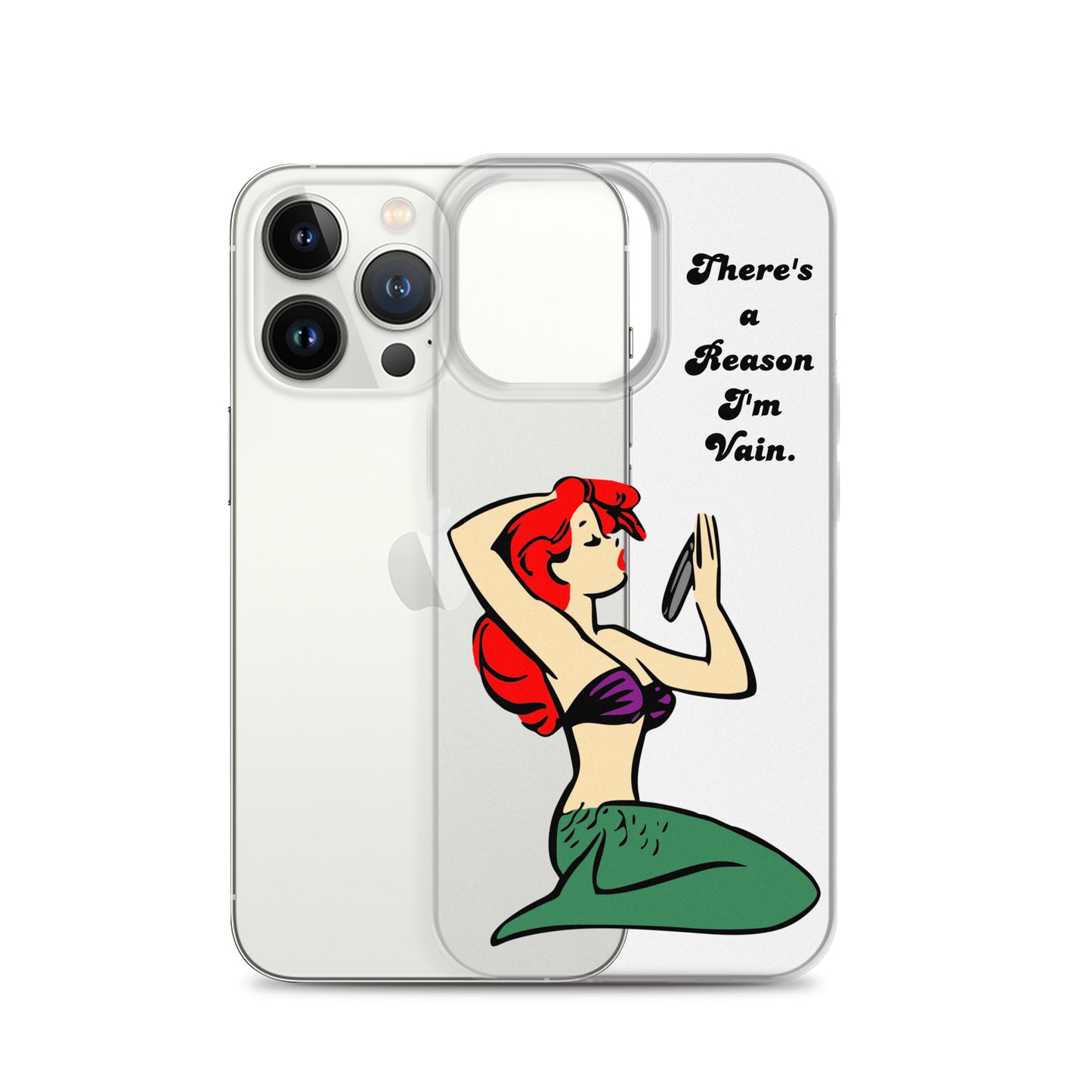 Classic Mermaid, Clear Case for iPhone®