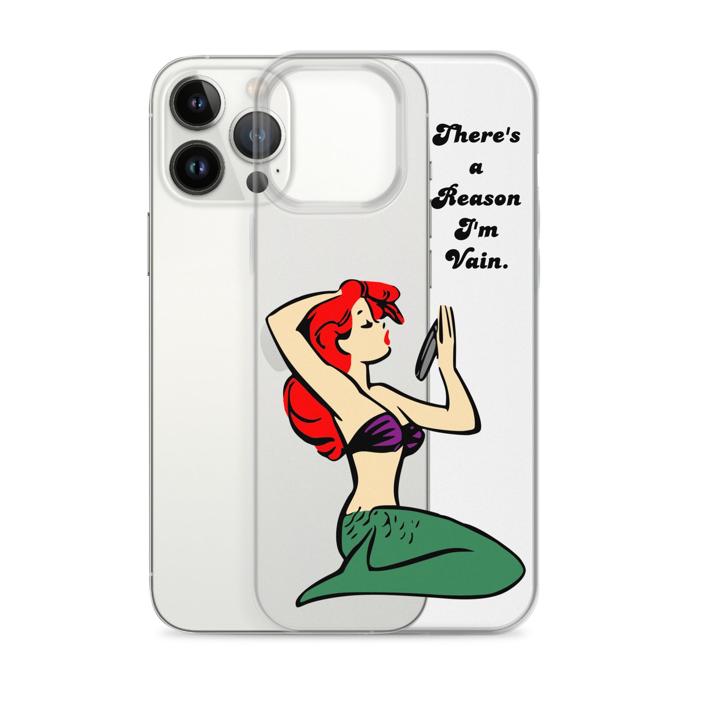 Classic Mermaid, Clear Case for iPhone®