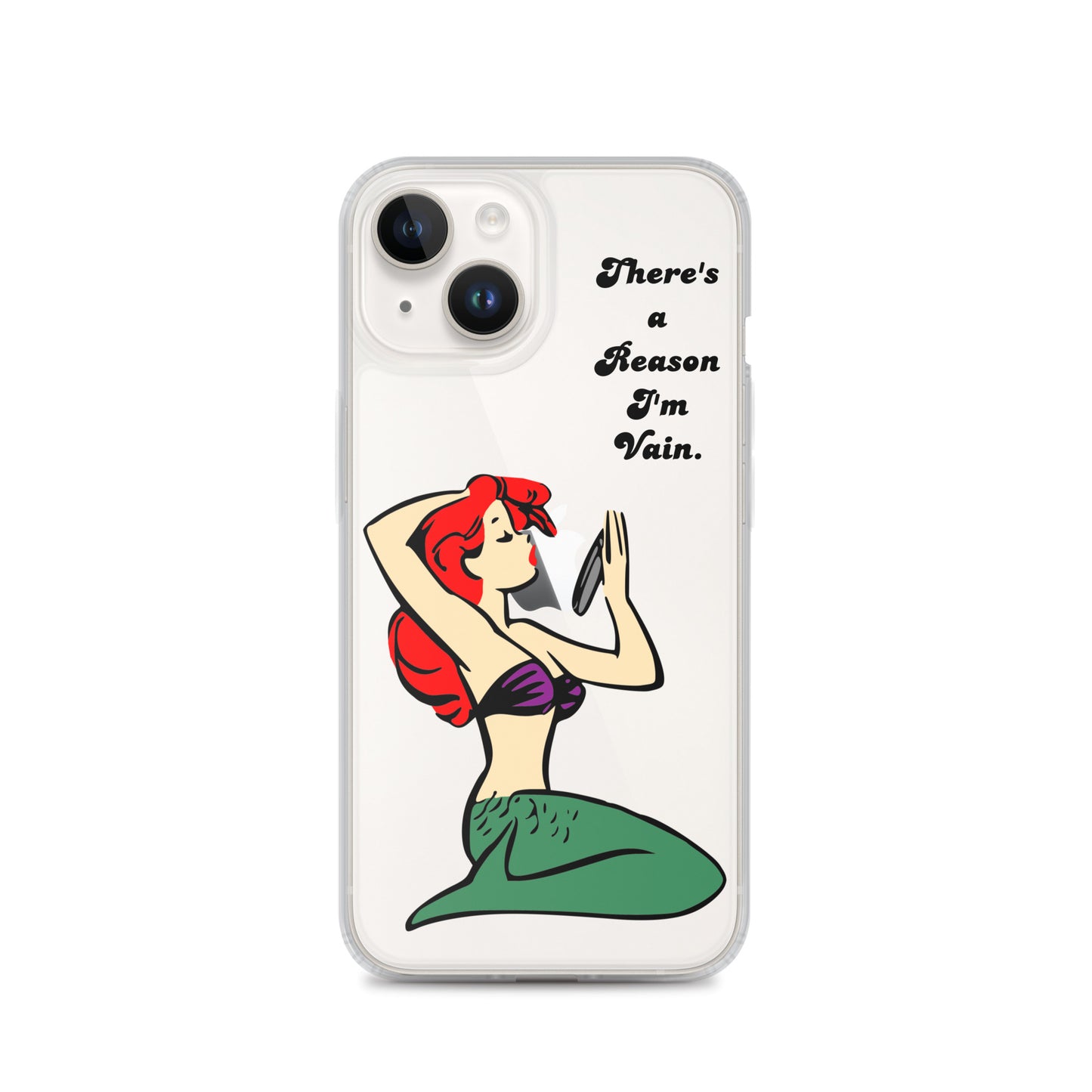 Classic Mermaid, Clear Case for iPhone®