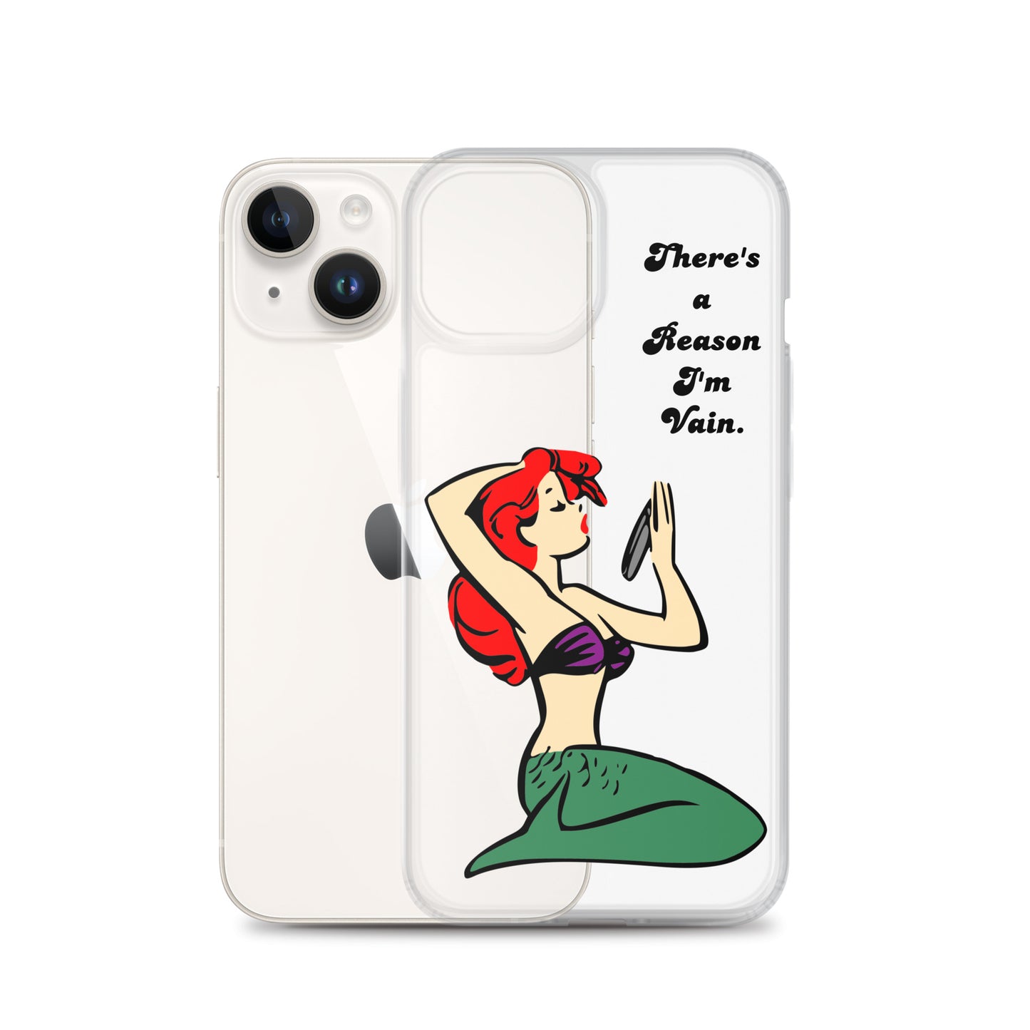 Classic Mermaid, Clear Case for iPhone®