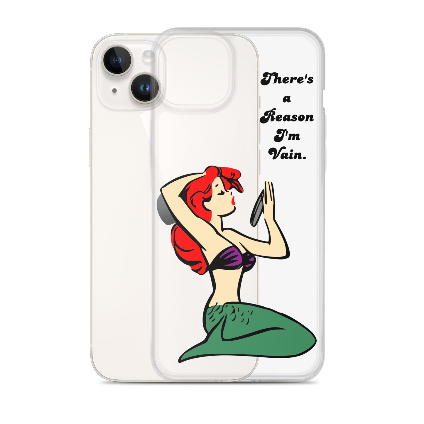 Classic Mermaid, Clear Case for iPhone®