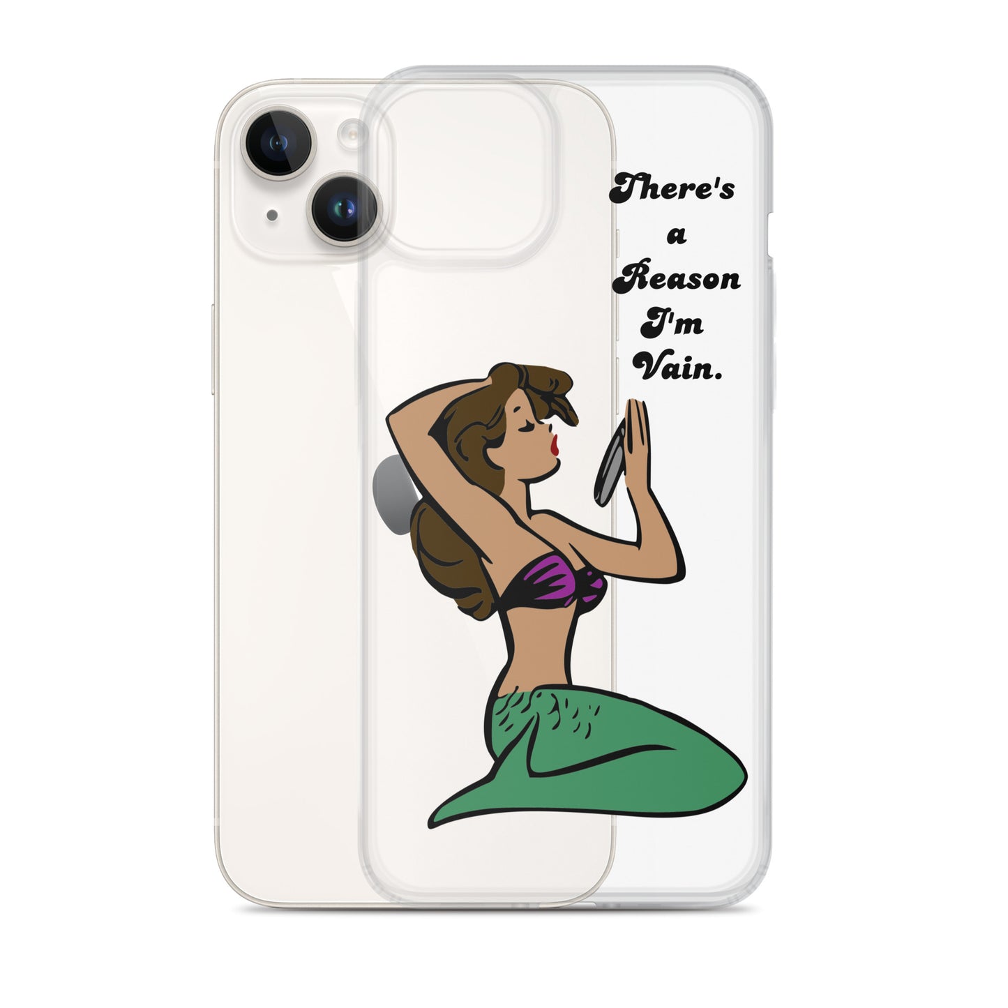 Mermaid, Clear Case for iPhone®