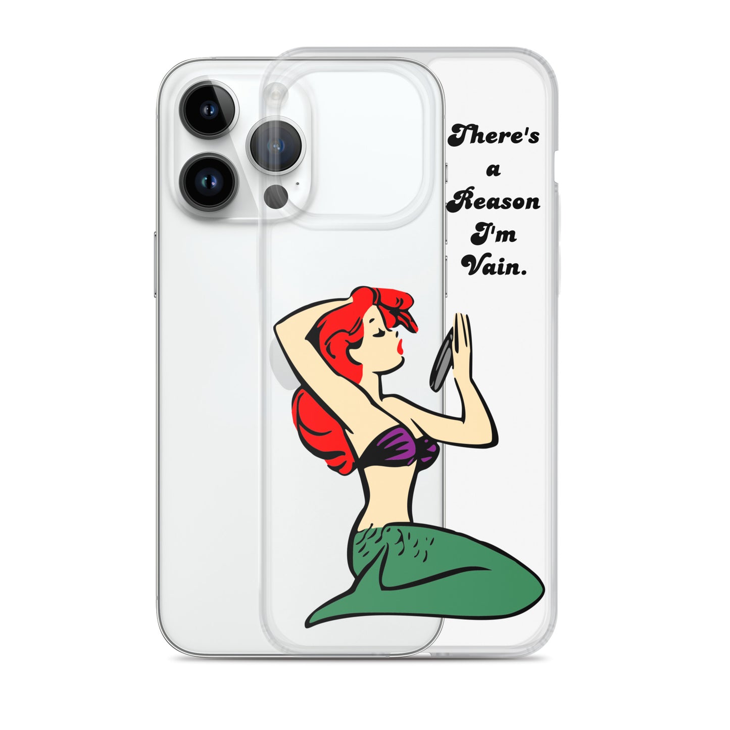 Classic Mermaid, Clear Case for iPhone®