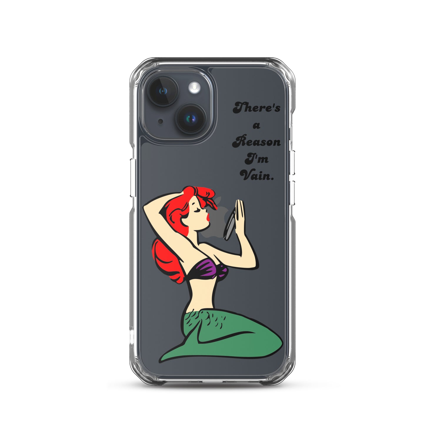 Classic Mermaid, Clear Case for iPhone®