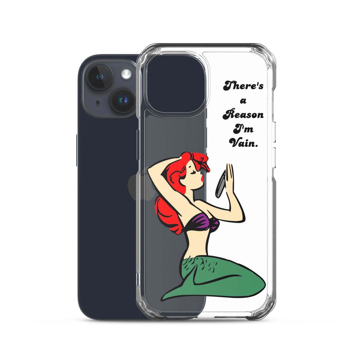 Classic Mermaid, Clear Case for iPhone®