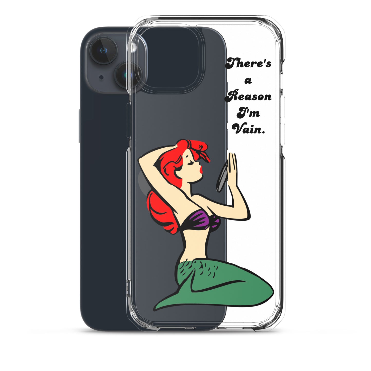 Classic Mermaid, Clear Case for iPhone®