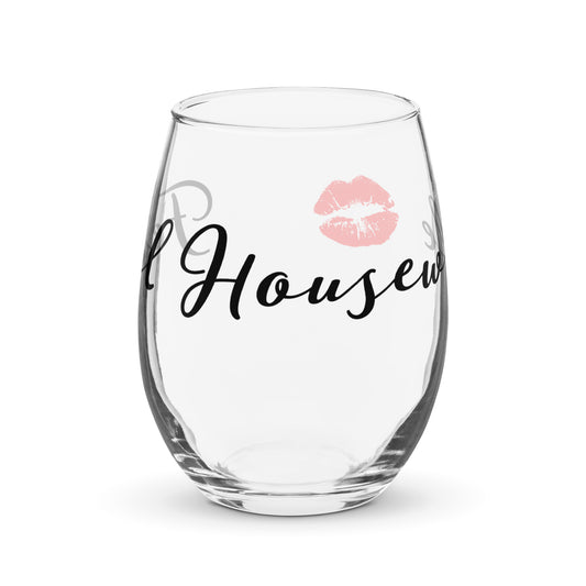 Feral Housewife, Stemless wine glass