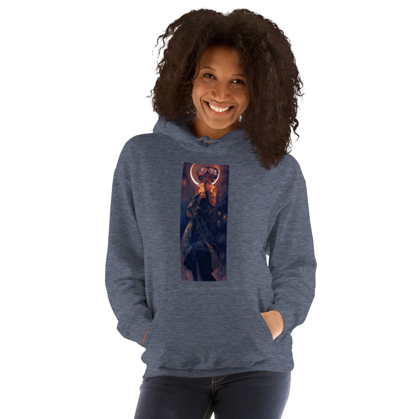 Moon Goddess Unisex Hoodie