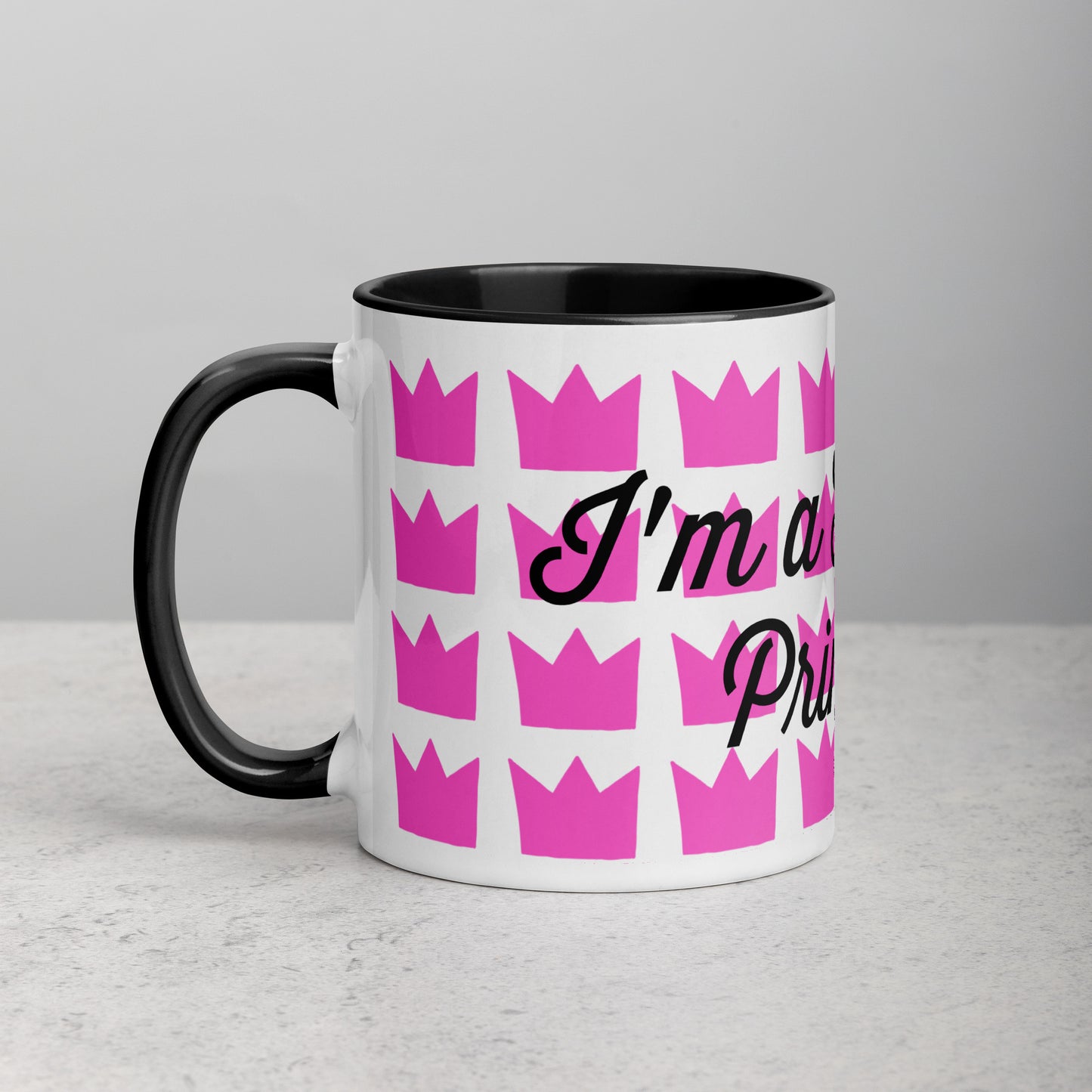 Princess, Mug with Color Inside