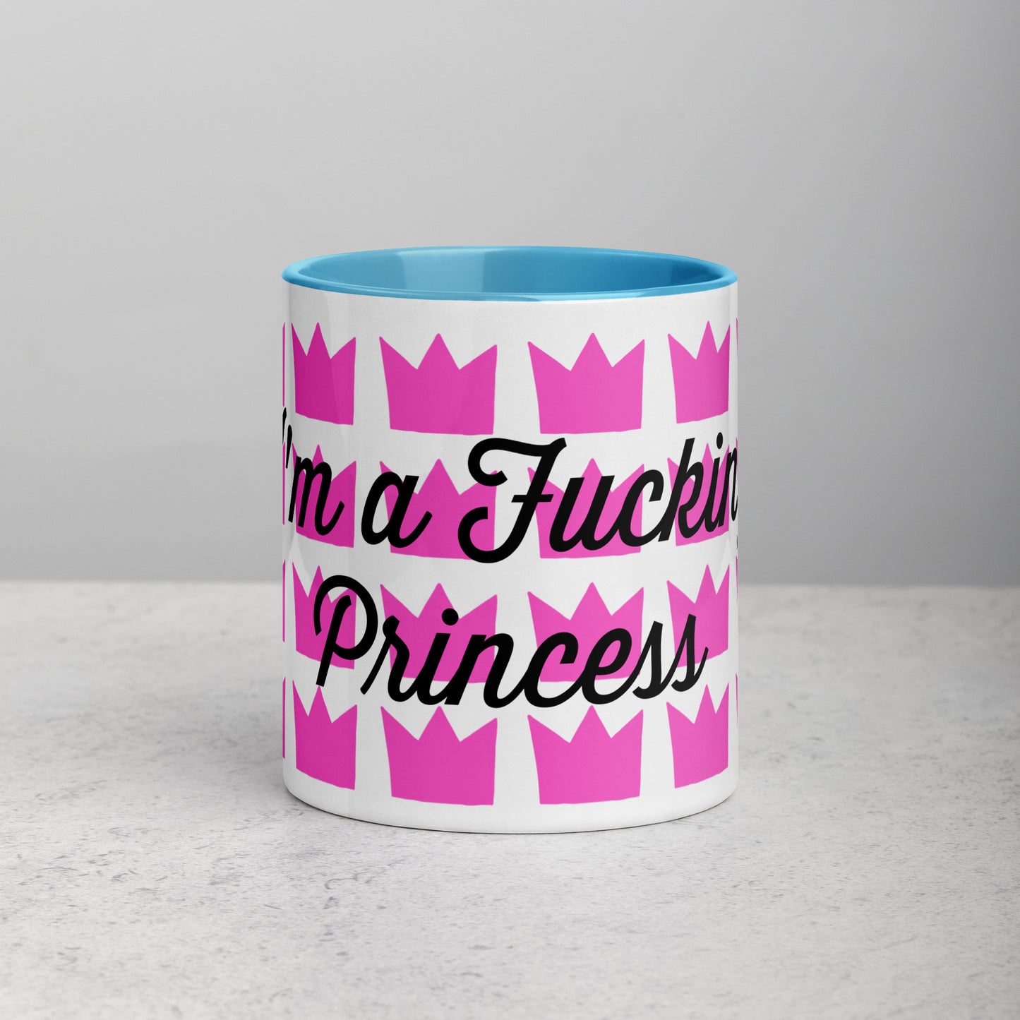 Princess, Mug with Color Inside