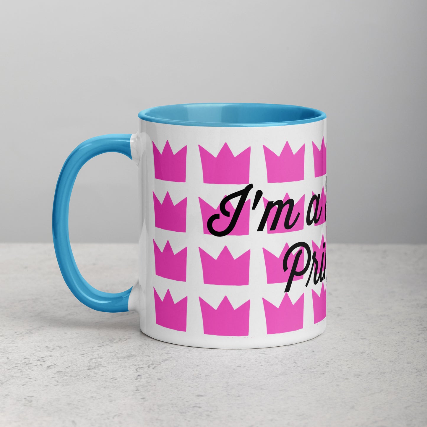 Princess, Mug with Color Inside