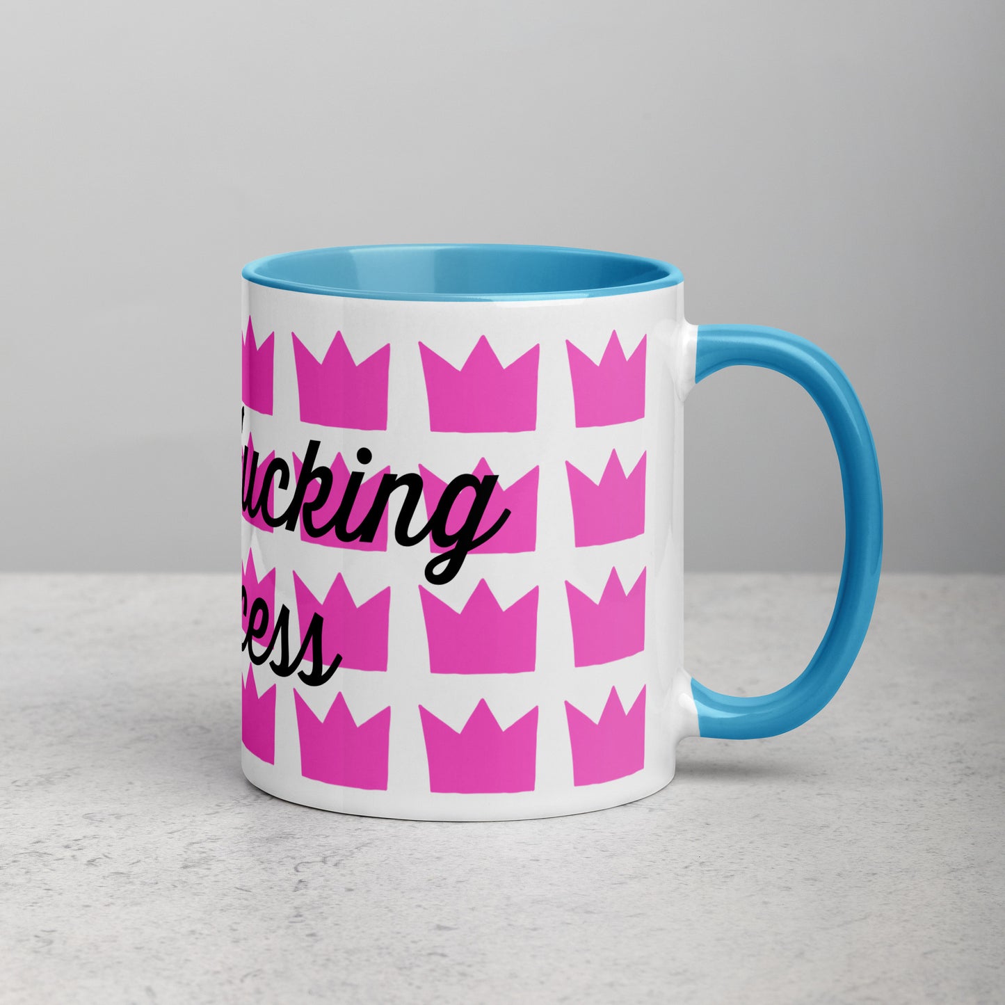 Princess, Mug with Color Inside