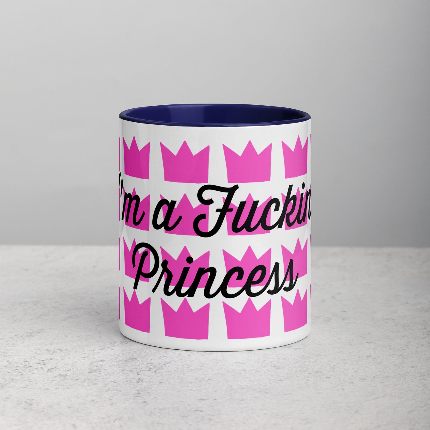 Princess, Mug with Color Inside