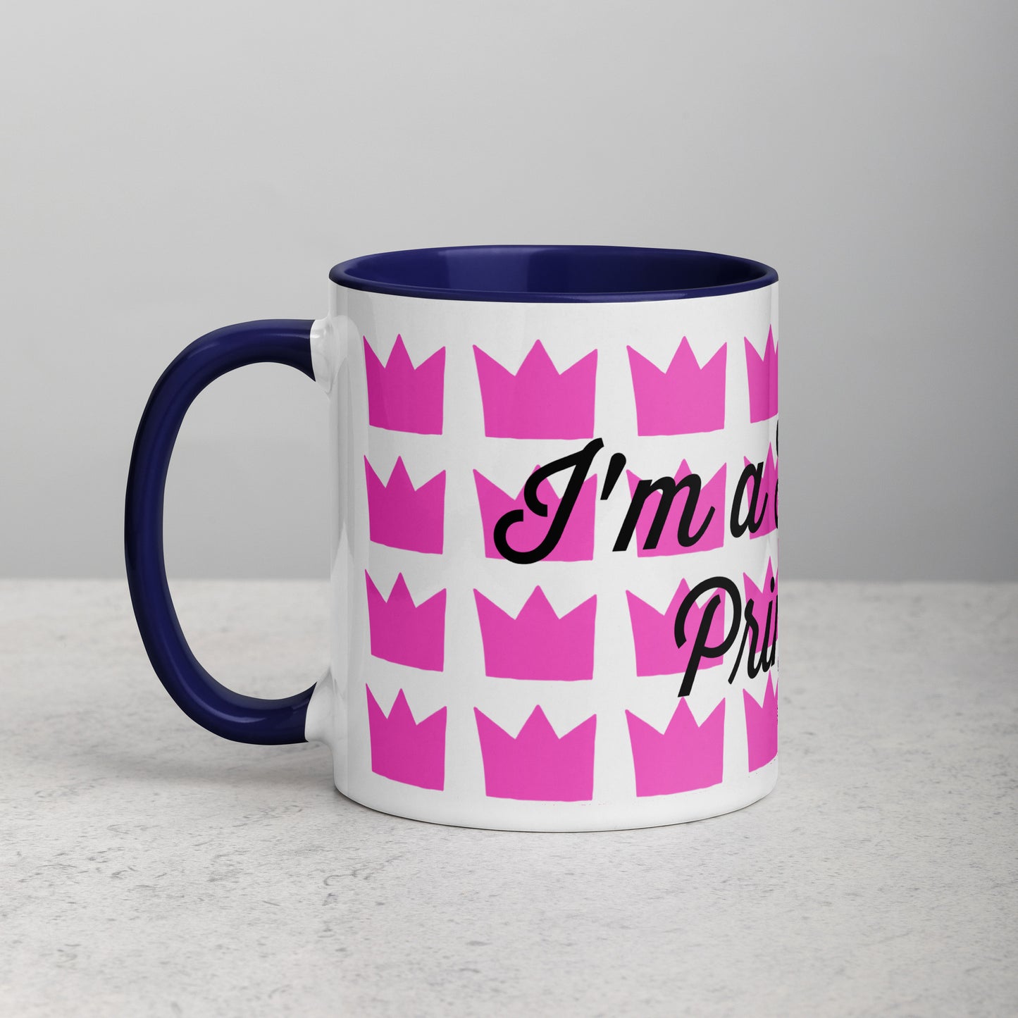 Princess, Mug with Color Inside