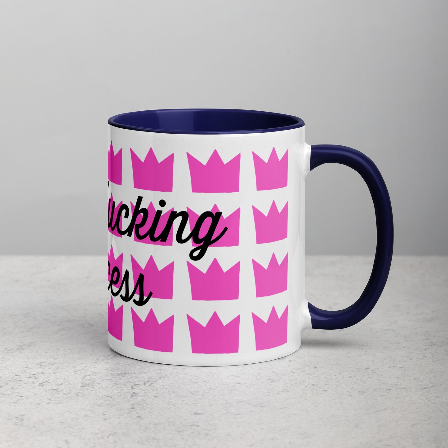 Princess, Mug with Color Inside