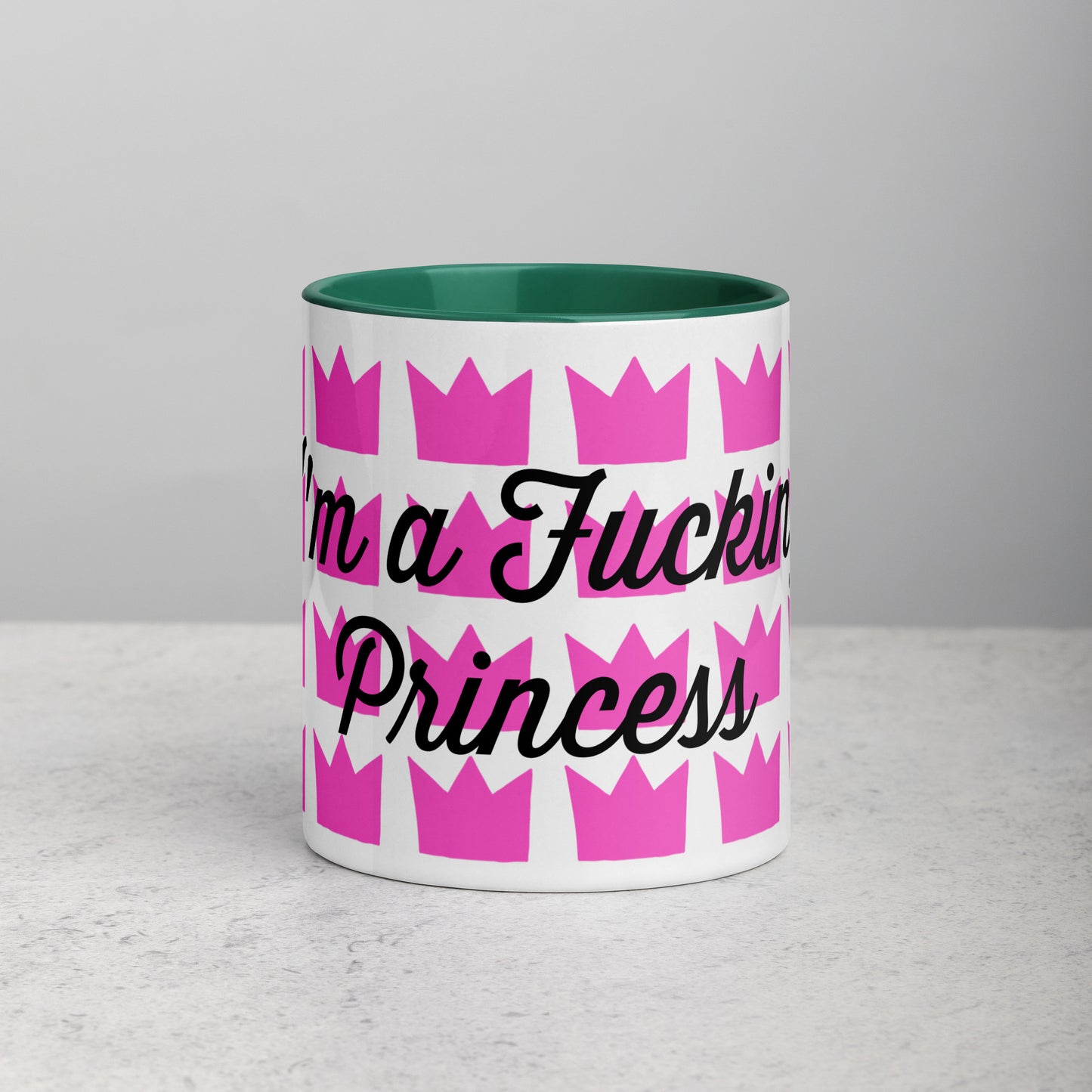 Princess, Mug with Color Inside