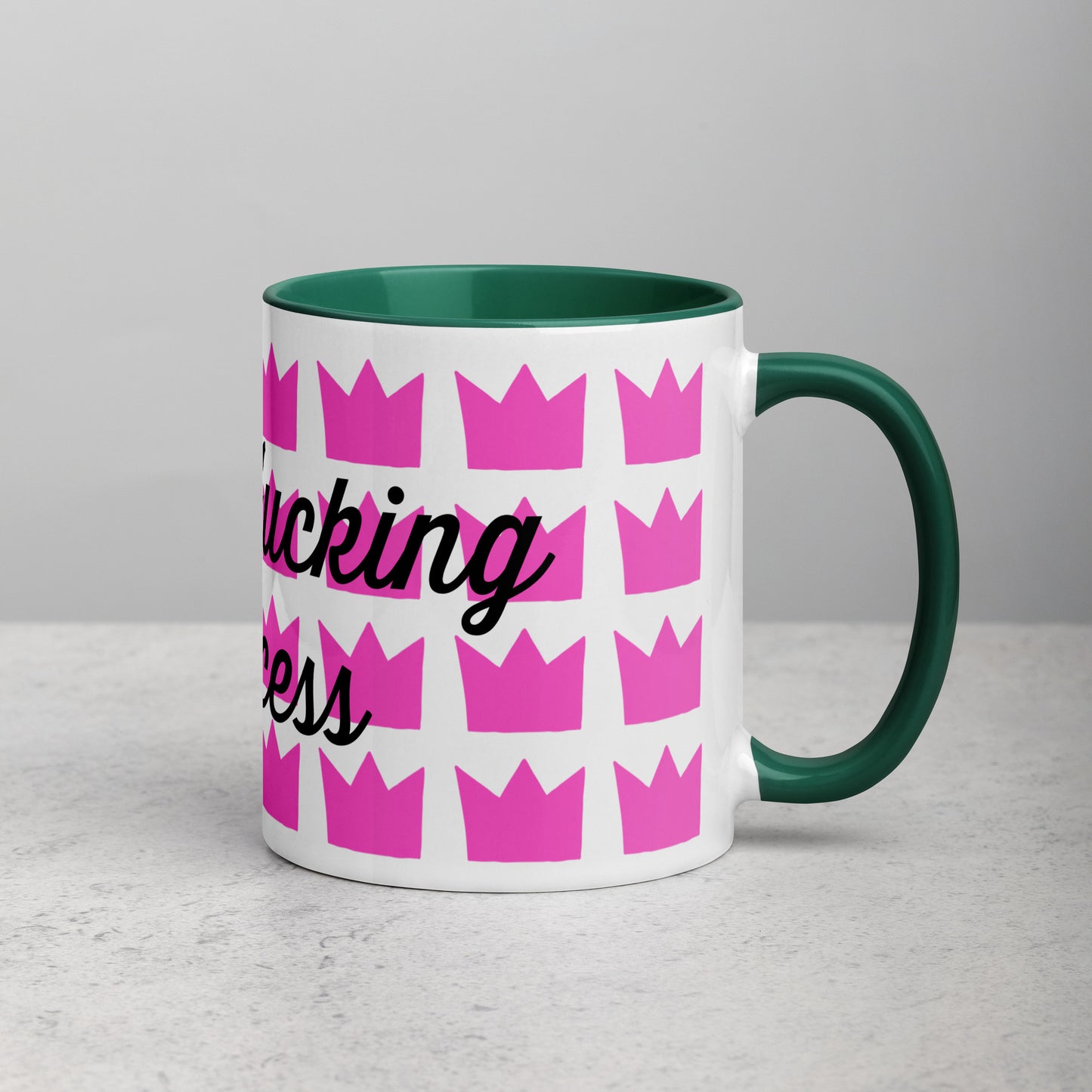 Princess, Mug with Color Inside