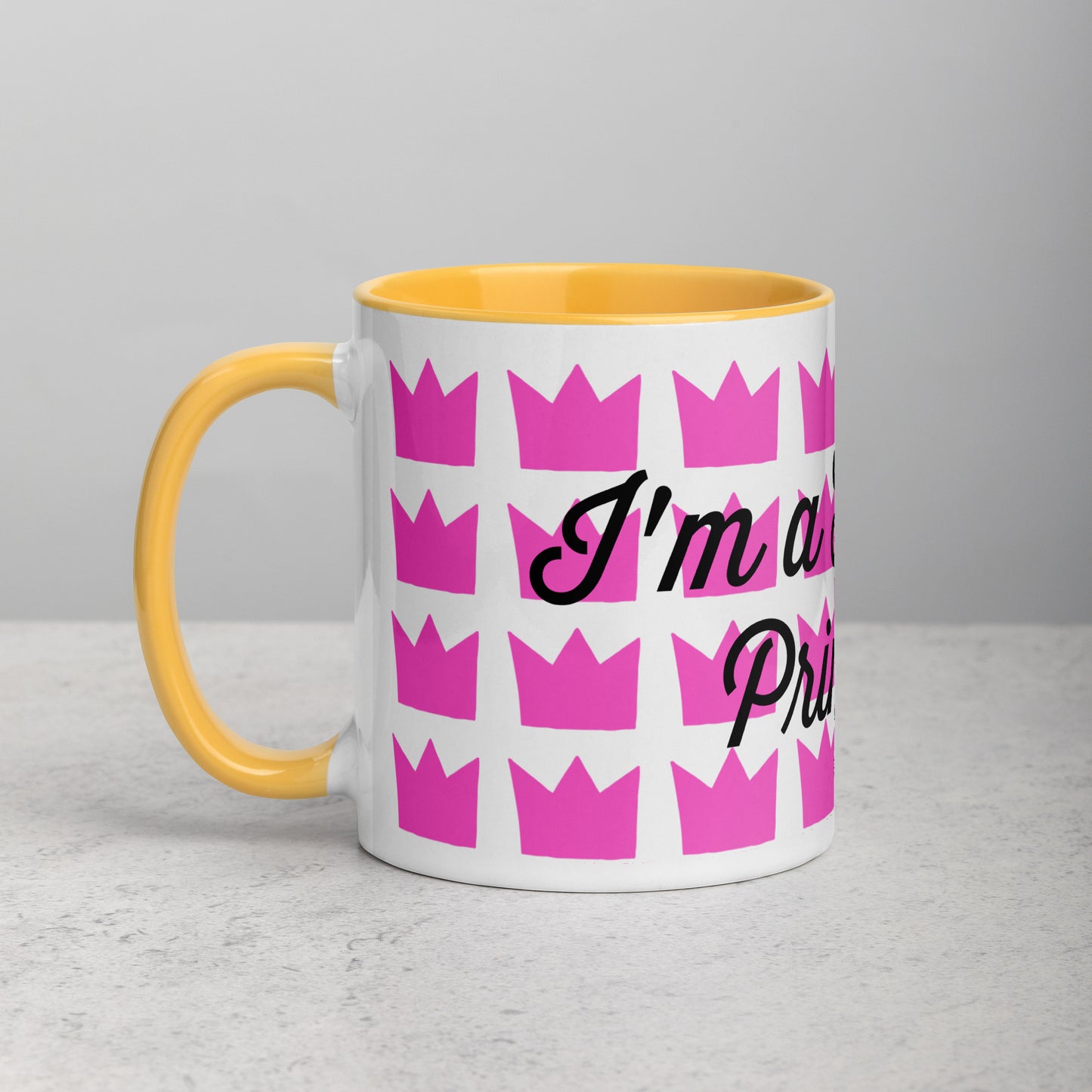 Princess, Mug with Color Inside