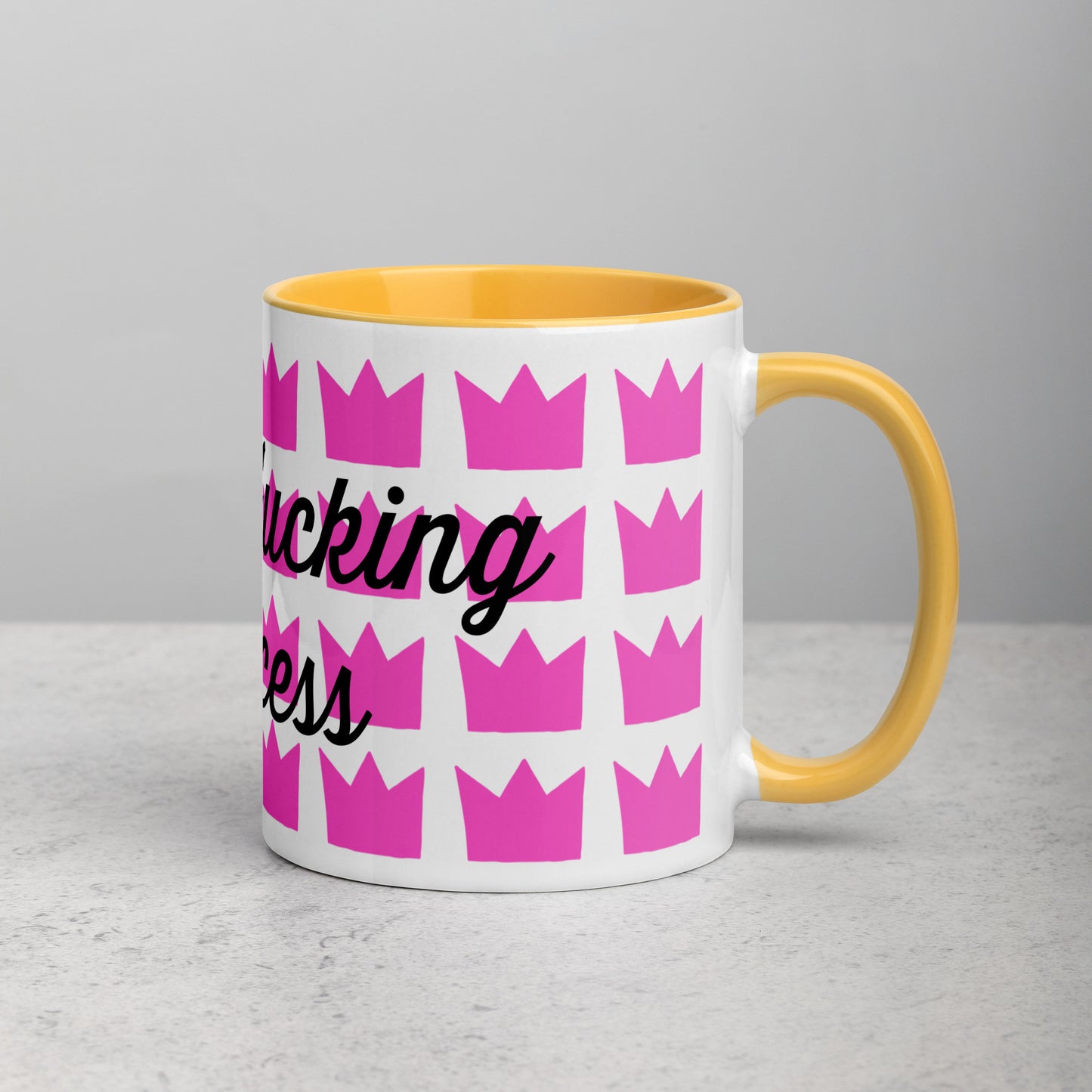 Princess, Mug with Color Inside