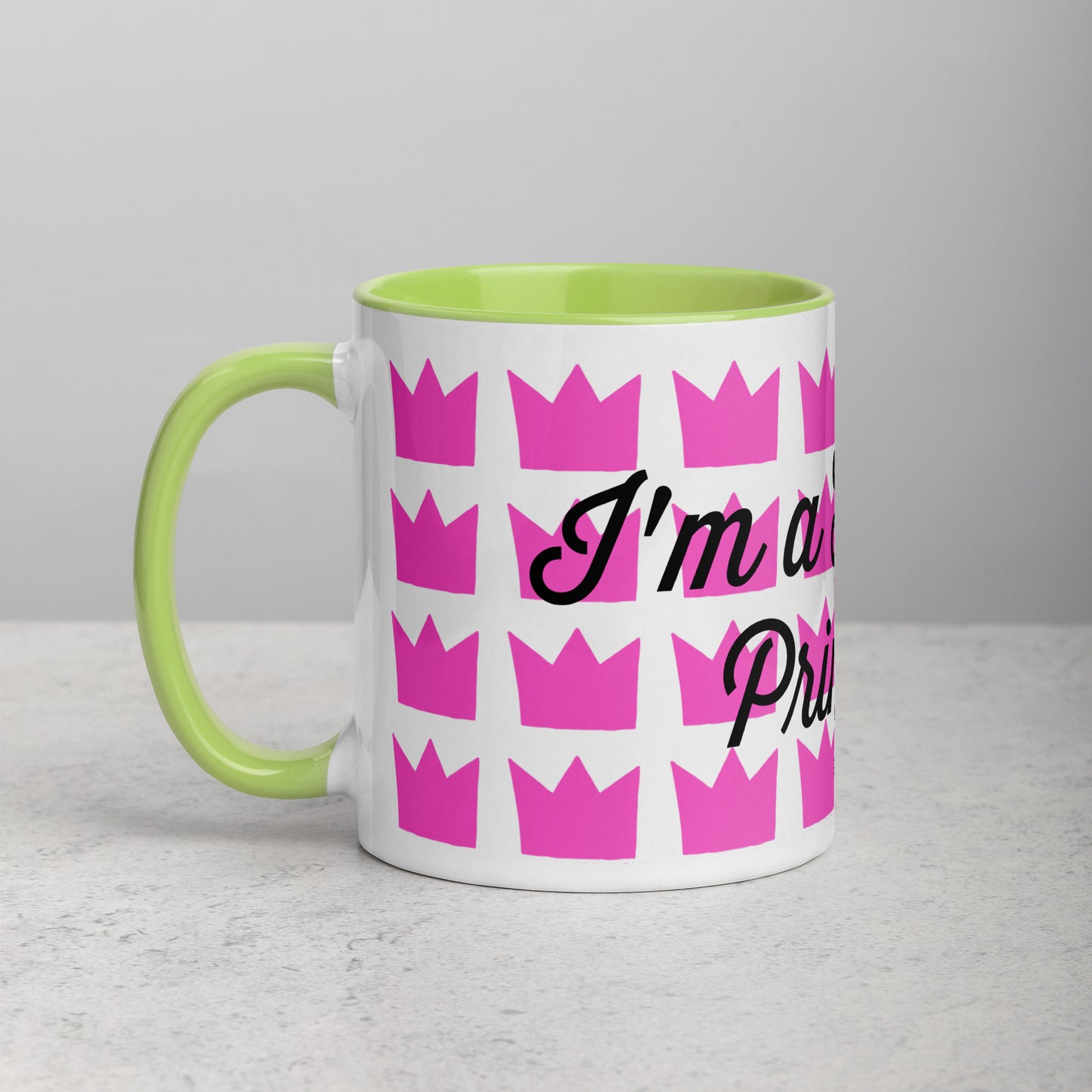 Princess, Mug with Color Inside