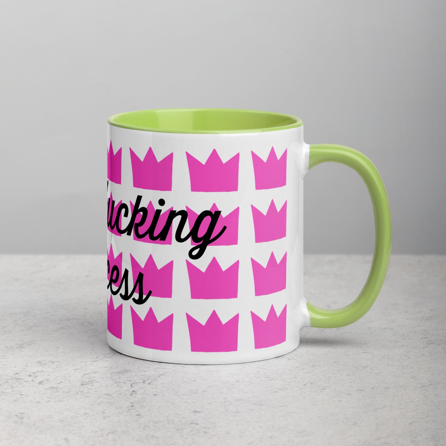 Princess, Mug with Color Inside