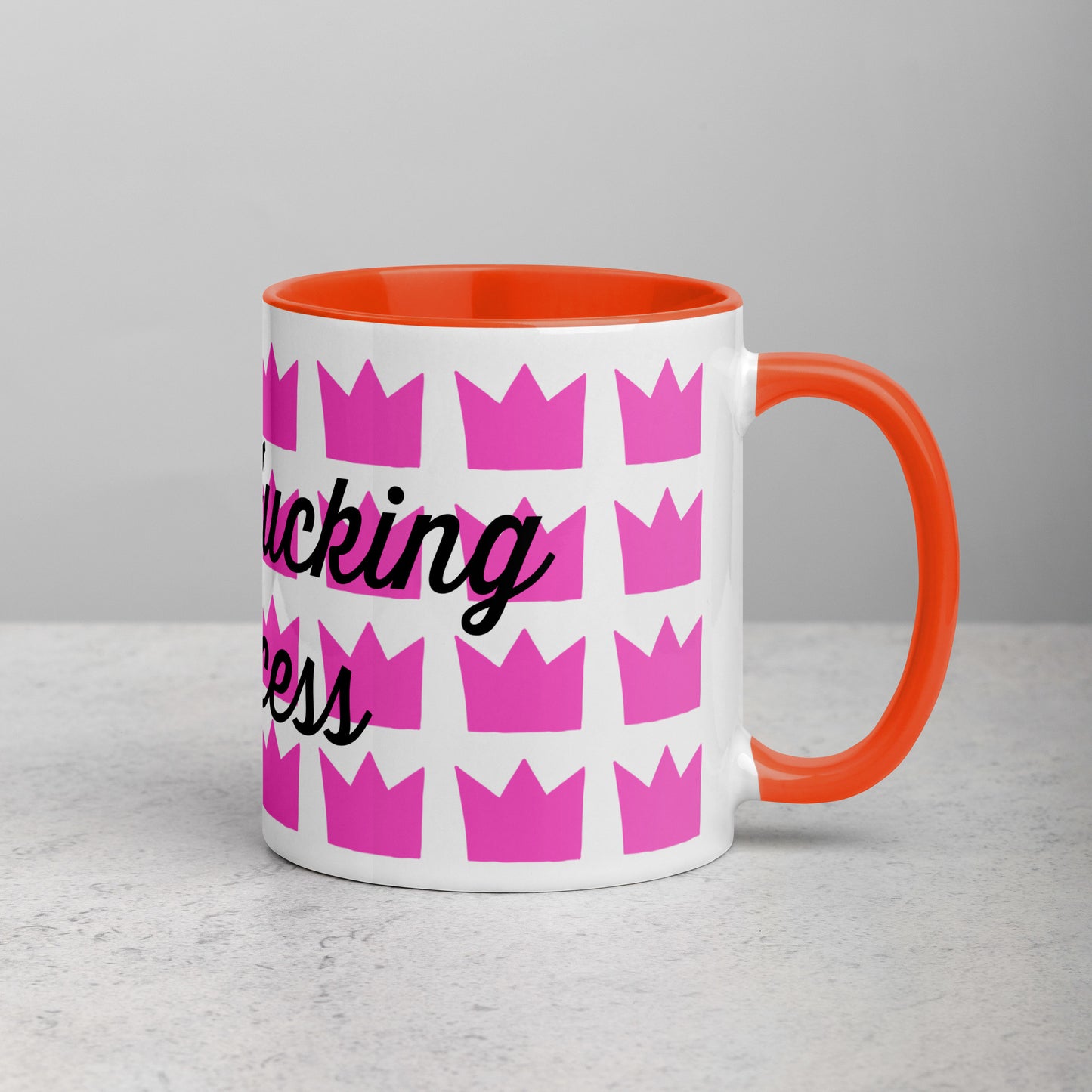 Princess, Mug with Color Inside