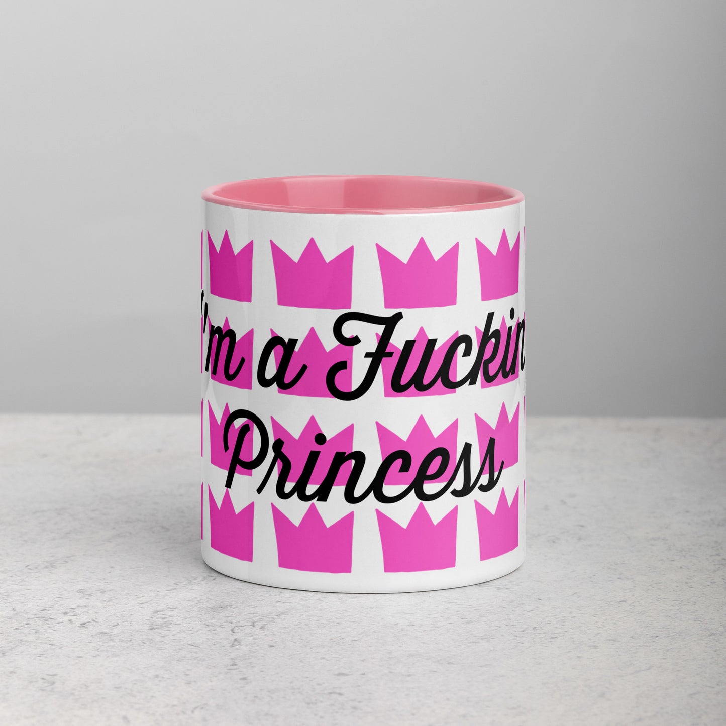 Princess, Mug with Color Inside