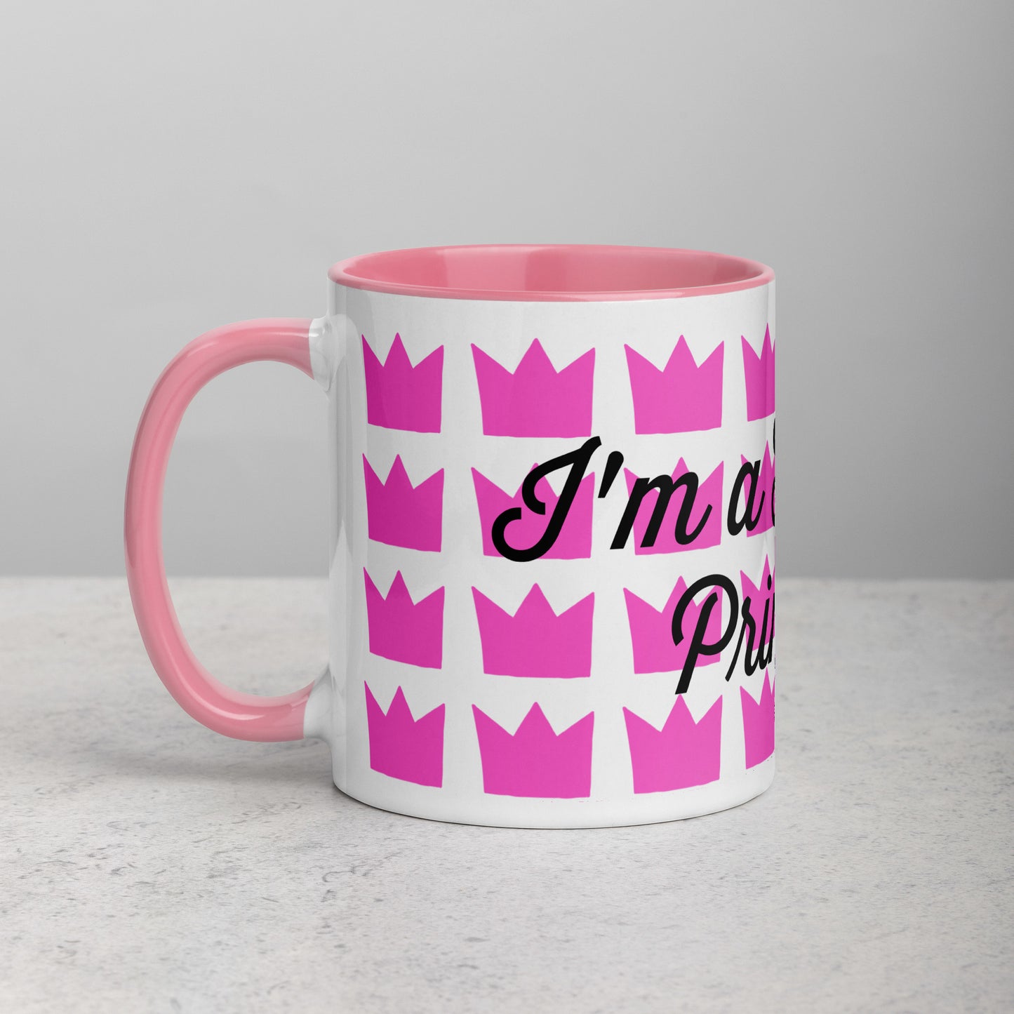 Princess, Mug with Color Inside