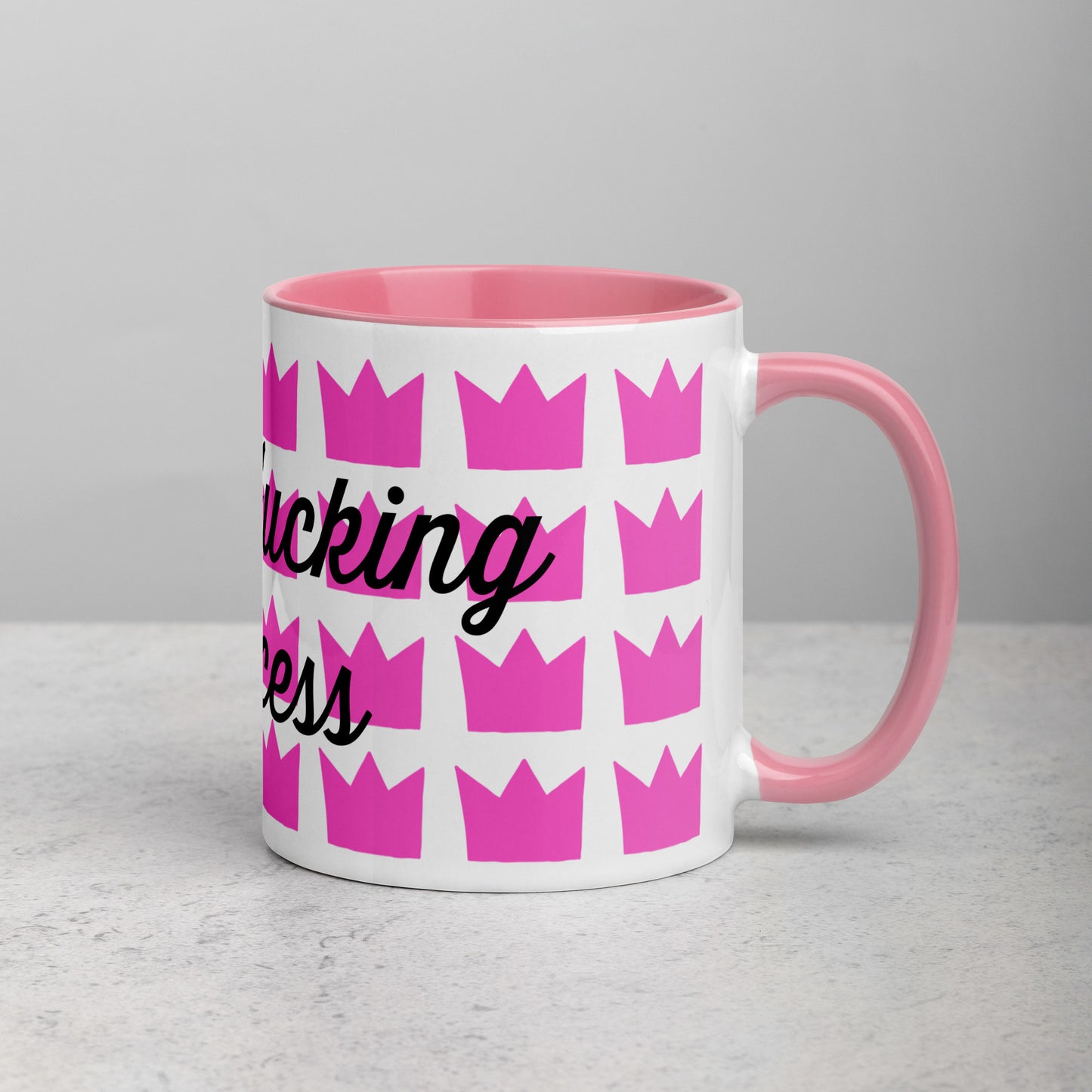 Princess, Mug with Color Inside