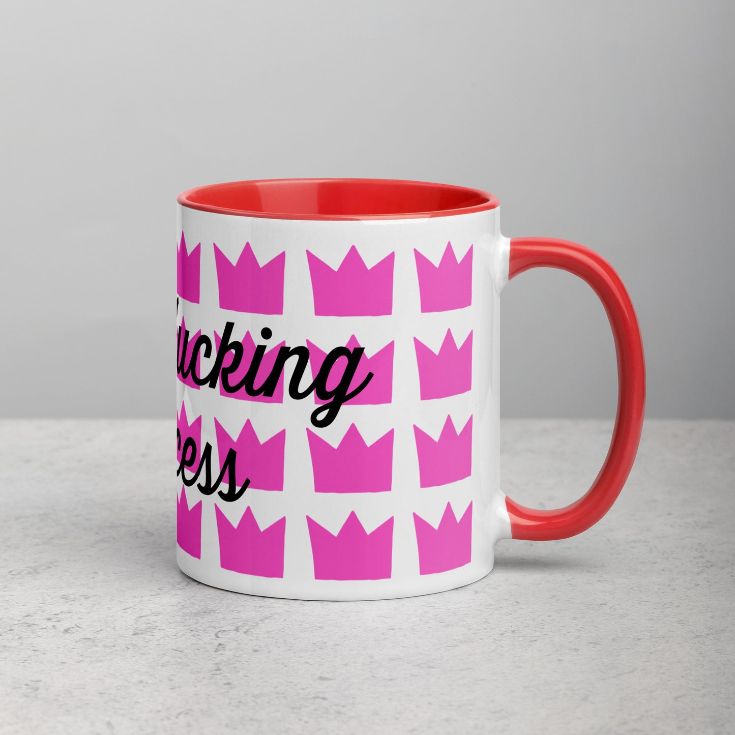 Princess, Mug with Color Inside