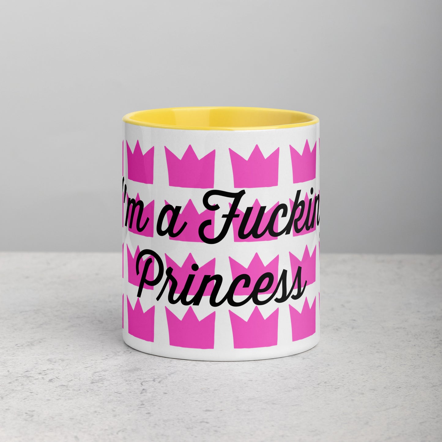 Princess, Mug with Color Inside