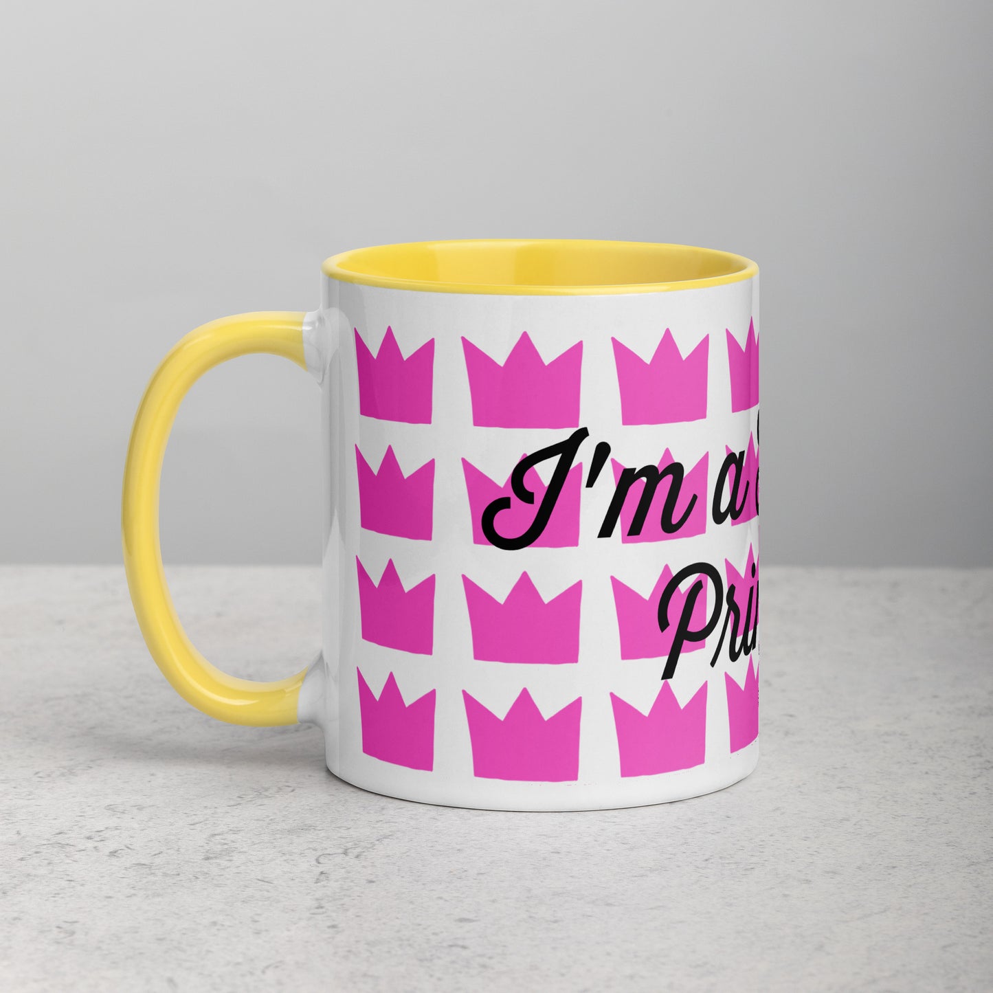 Princess, Mug with Color Inside