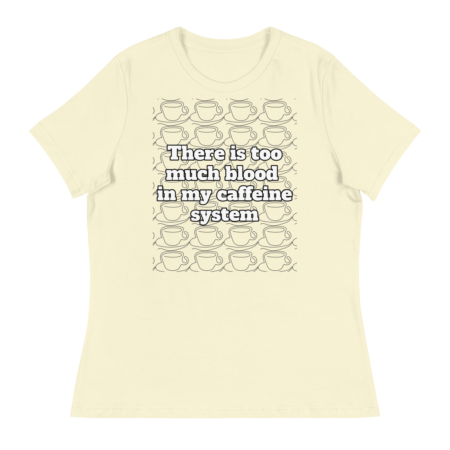 Caffeine System Womens Tee