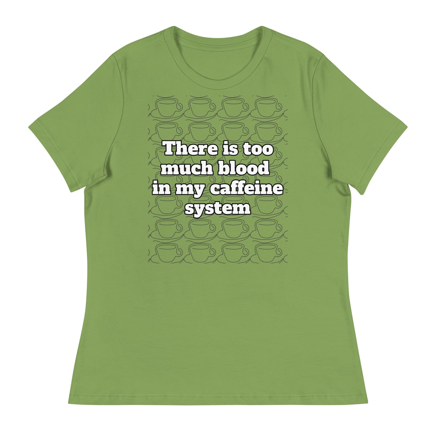 Caffeine System Womens Tee